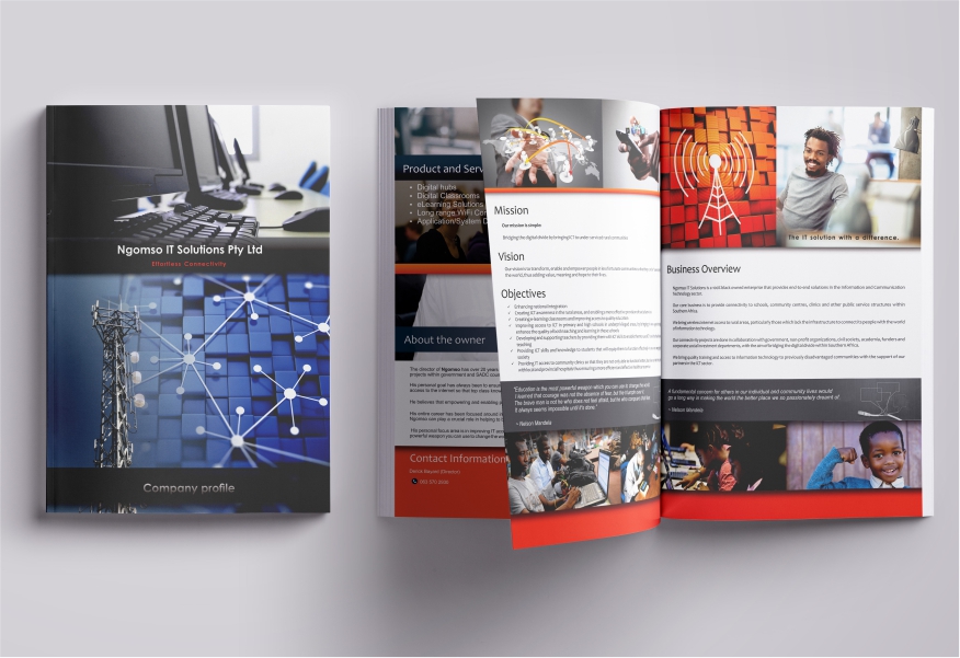 Ngomso_IT_Solutions_Company_Profile_design_designed_by_Jabulani_Design_Studio_in_Centurion