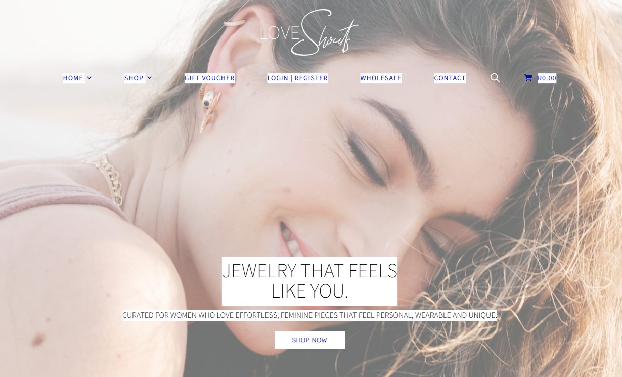 E-Commerce Website for Client